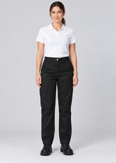 Women’s Cargo Work Trousers with Elasticated Waist – FNT 214