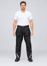 Men’s Heavy Duty Cargo Work Trousers with Multi Pockets – FNT 211