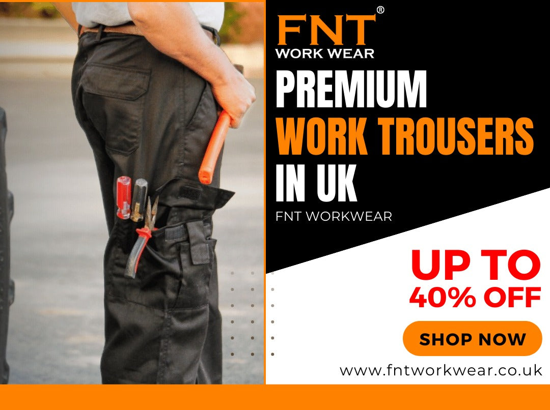 workwear insights washable work trousers durable workwear professional workwear UK workwear for painters  construction uniforms warehouse workwear multi-pocket trousers affordable work trousers Scotland