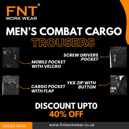 WORKWEAR Ultimate Flex Trousers in the UK – Move with Ease - FNT WorkWear