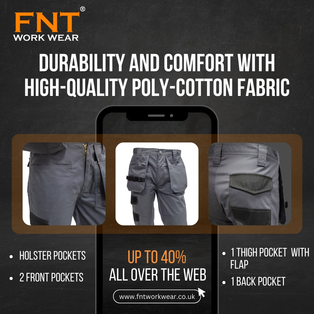 Must-Have Features in WORKWEAR Trousers for Mechanics and Technicians - FNT WorkWear
