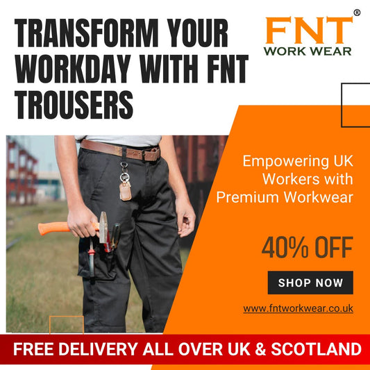 Affordable and Durable Workwear Trousers for Warehouse Workers in the UK ‎& Scotland‎ - FNT WorkWear