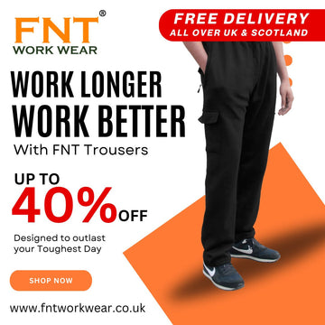 Washable Multi-Pocket Workwear Trousers for Professionals in the UK & Scotland - FNT WorkWear