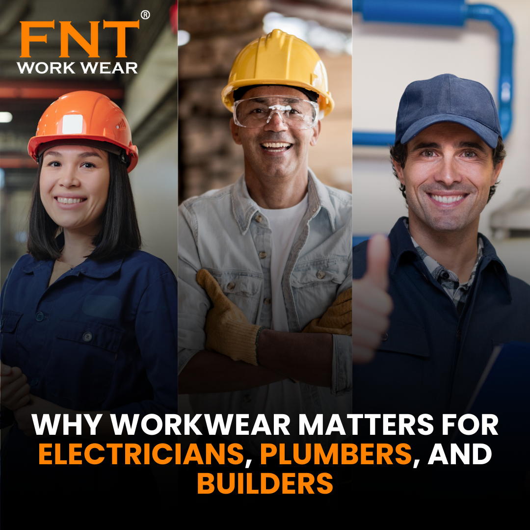 Why Workwear Matters for Electricians, Plumbers, and Builders