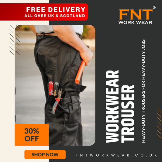 Versatile Washable Workwear Trousers for Warehouse Workers in the UK and ‎Scotland‎ - FNT WorkWear