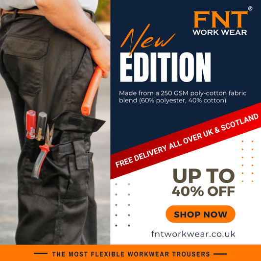 5 Key Reasons UK Workers Prefer Workwear Trousers - FNT WorkWear