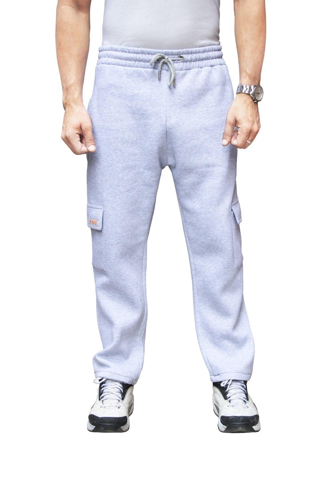 Mens Cargo Combat Work Tracksuit Jogging Bottoms - FNT WorkWear