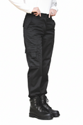 Womens Cargo Combat Work Trousers with Comfort Fit Elasticated Waist