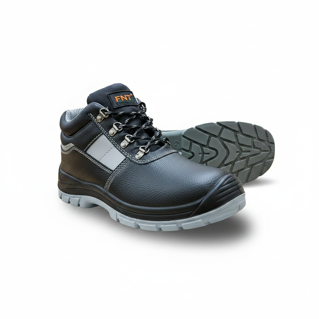 Mens Steel Toe Cap Ankle Safety Workwear Boots