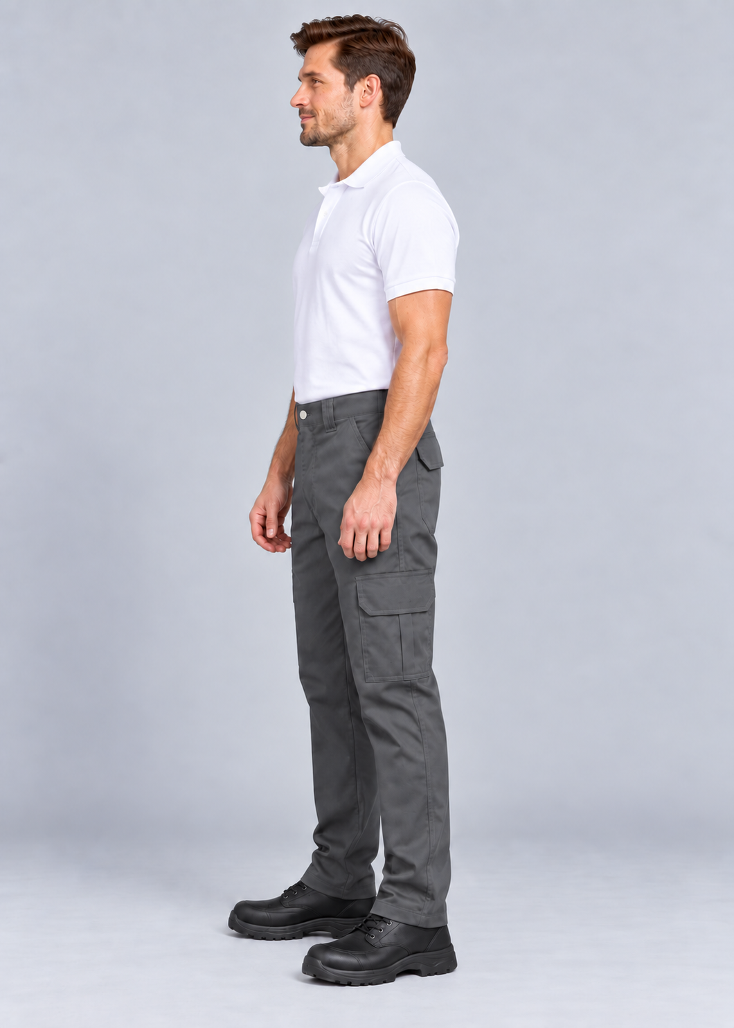 Men’s Multi Pocket Cargo Combat Work Trousers – FNT 205