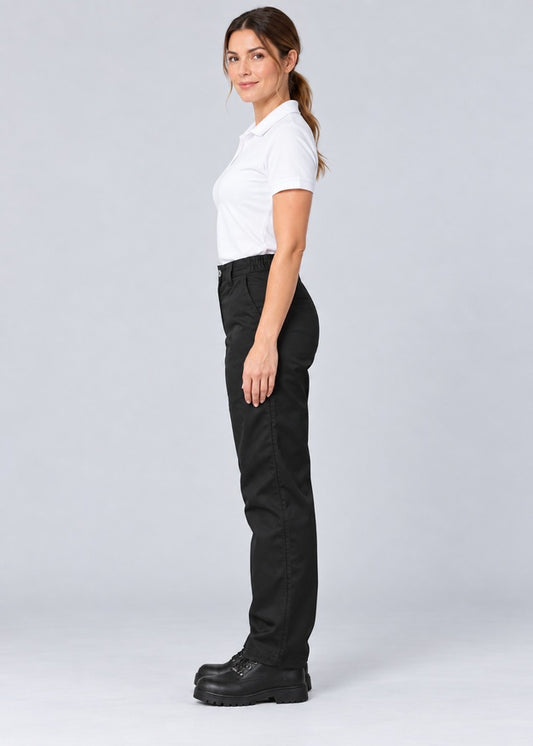 Women’s Cargo Work Trousers with Elasticated Waist – FNT 214