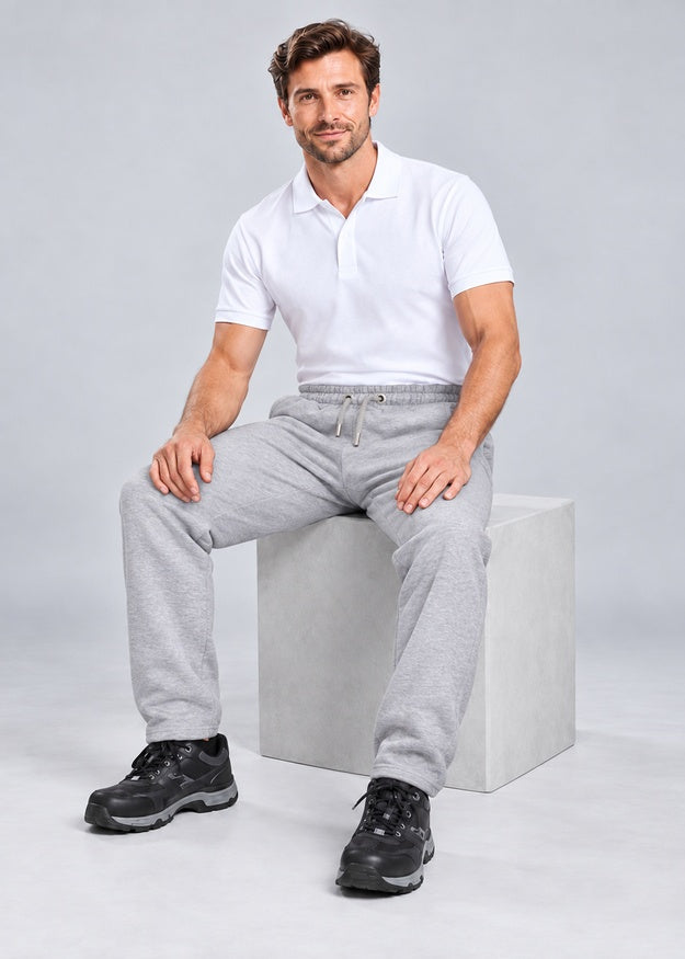 Men’s Workwear Fleece Jogging Bottoms with Drawstring Waist – FNT 005