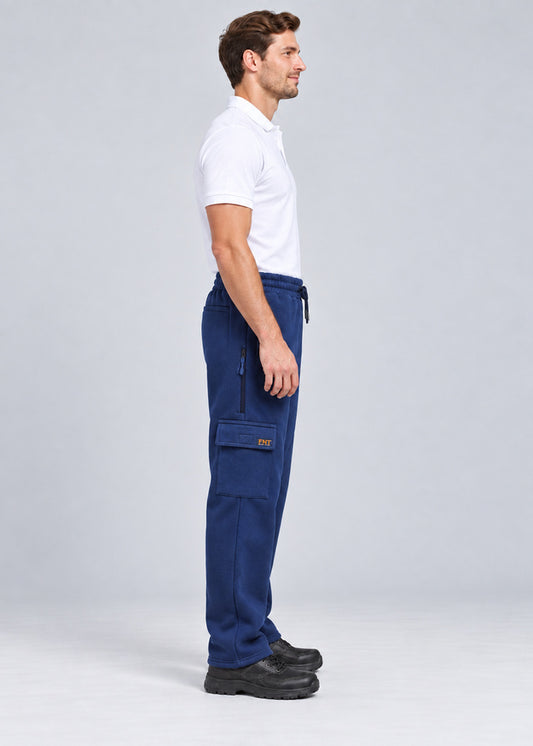Men’s Cargo Tracksuit Bottoms with Elasticated Waist – FNT 004