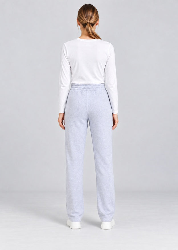 Women’s Straight Leg Fleece Joggers with Pockets – FNT 013