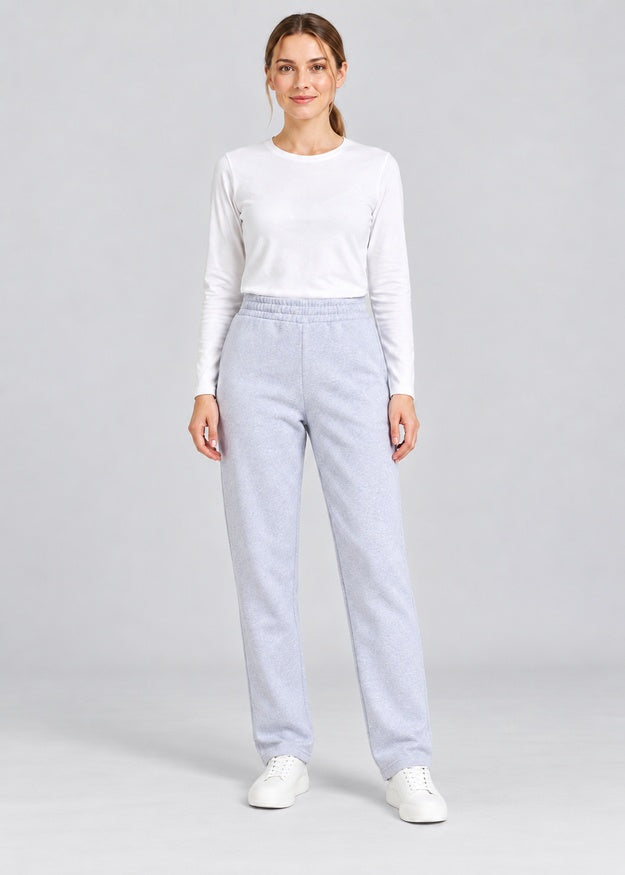 Women’s Straight Leg Fleece Joggers with Pockets – FNT 013