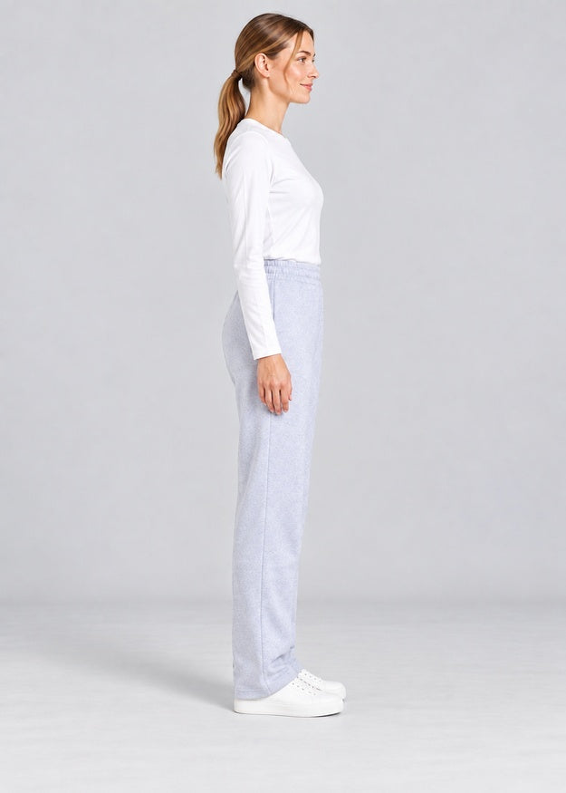 Women’s Straight Leg Fleece Joggers with Pockets – FNT 013
