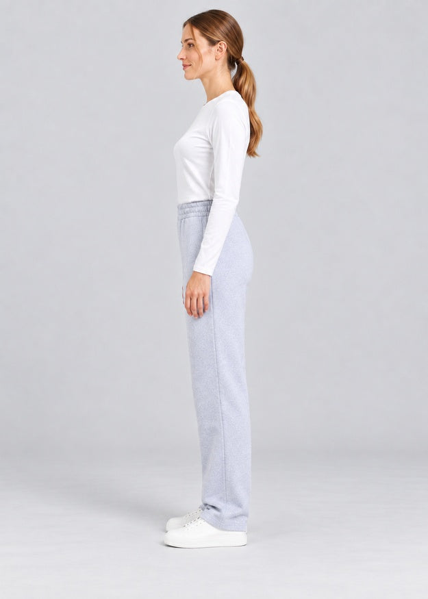 Women’s Straight Leg Fleece Joggers with Pockets – FNT 013