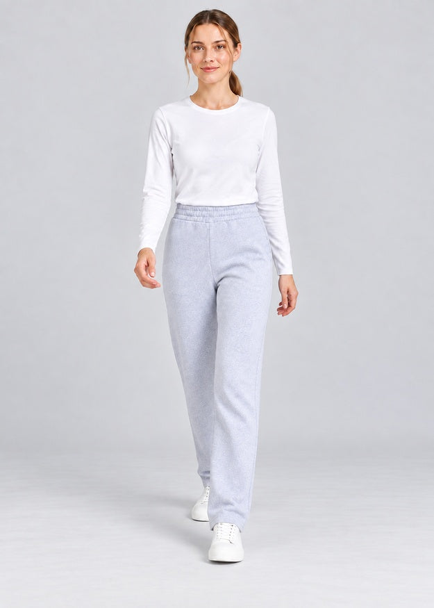 Women’s Straight Leg Fleece Joggers with Pockets – FNT 013