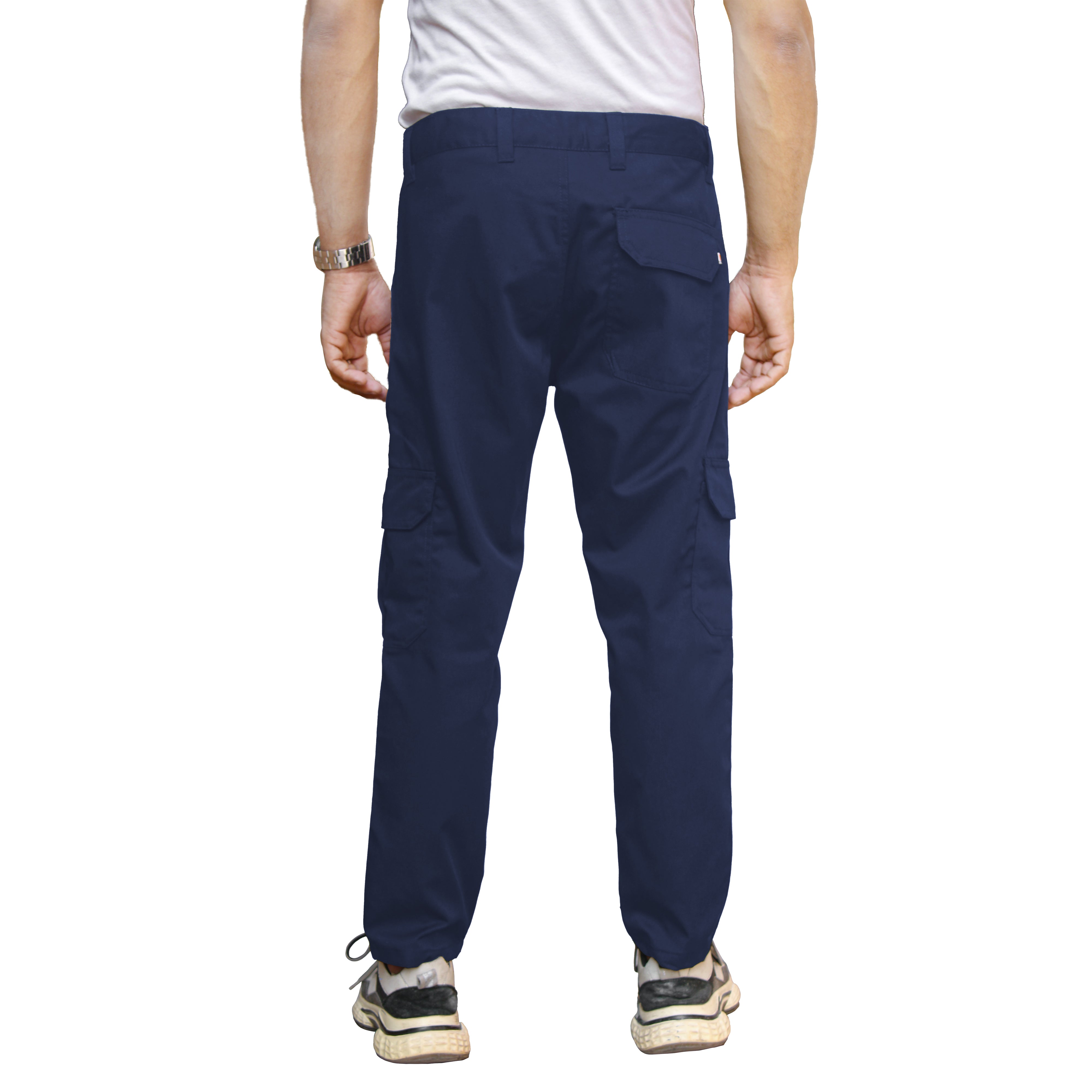 Men’s Multi Pocket Cargo Combat Work Trousers – FNT 205