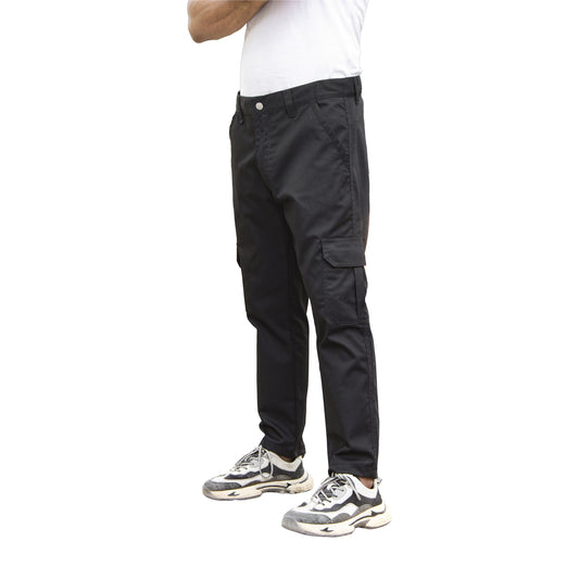 Men's Cargo Work Trousers - Multi Pocket Combat Style for Durability and Comfort
