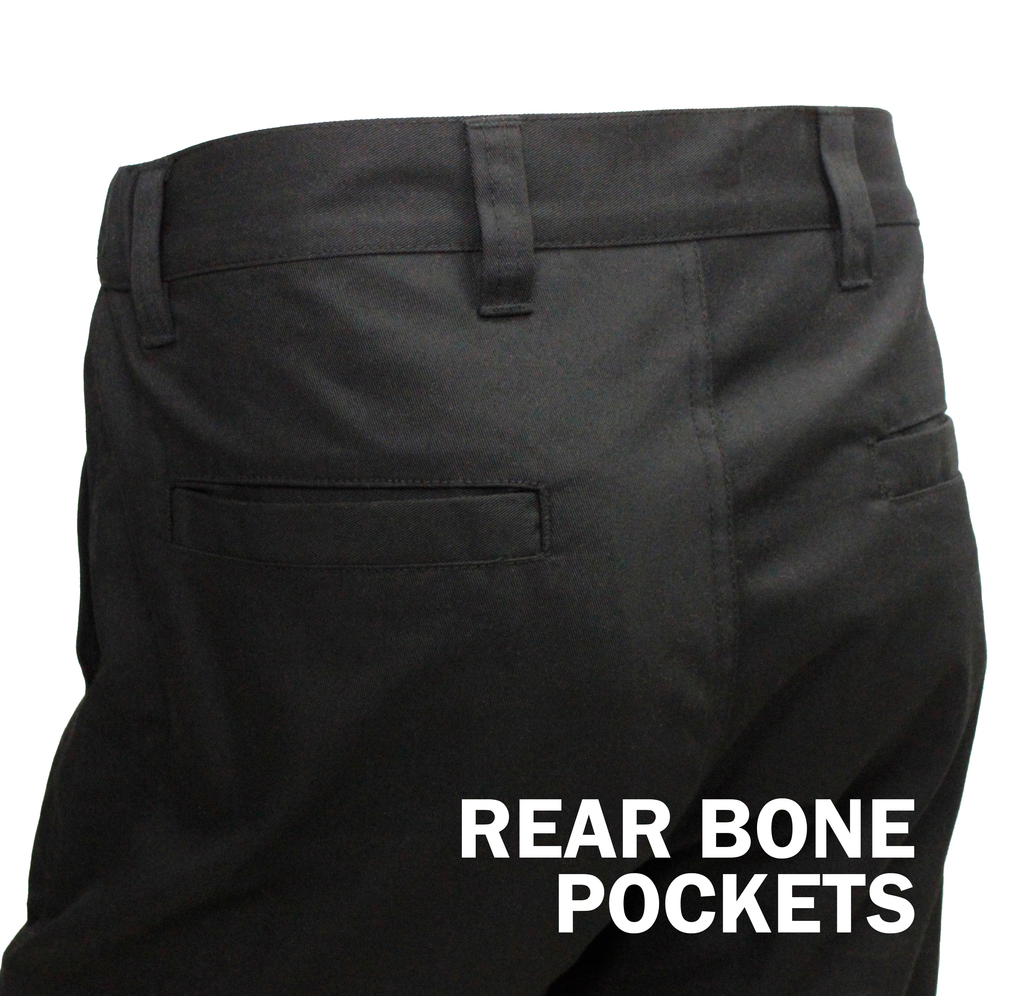 FNT Workwear Black Mens Cargo Combat Work Trouser Multi Pockets Work Pants with Semi Elasticated Waist Band Knee Pad Pockets Button & Zip Fly - FNT WorkWear