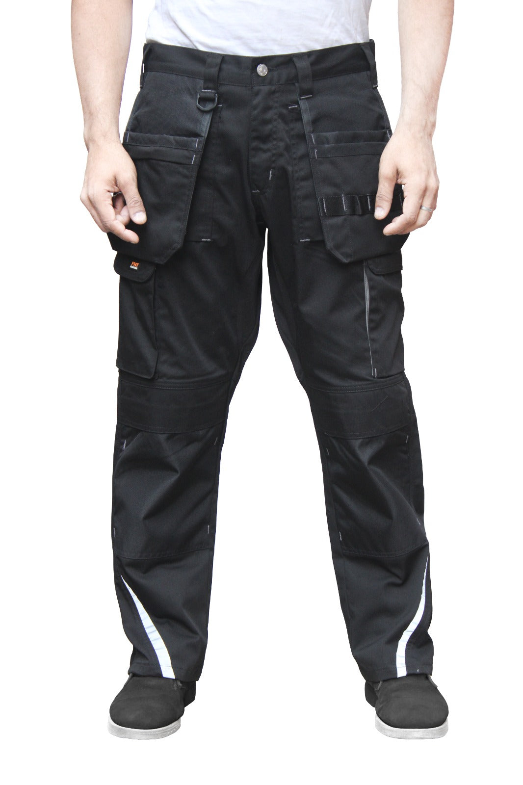 Heavy Duty Men's Multi Pockets Safety Cargo Work Trousers Work Pants  FNT Workwear - FNT WorkWear
