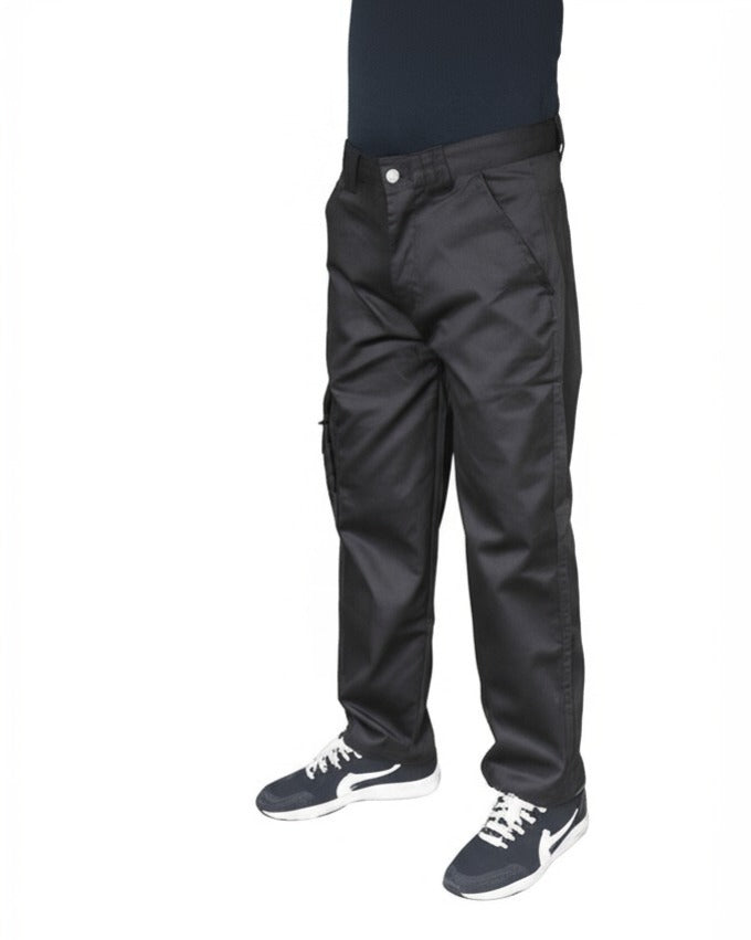 Men's Cargo Combat Work Trouser Multi Pocket Work Pants Size 28 to 56 - FNT WorkWear