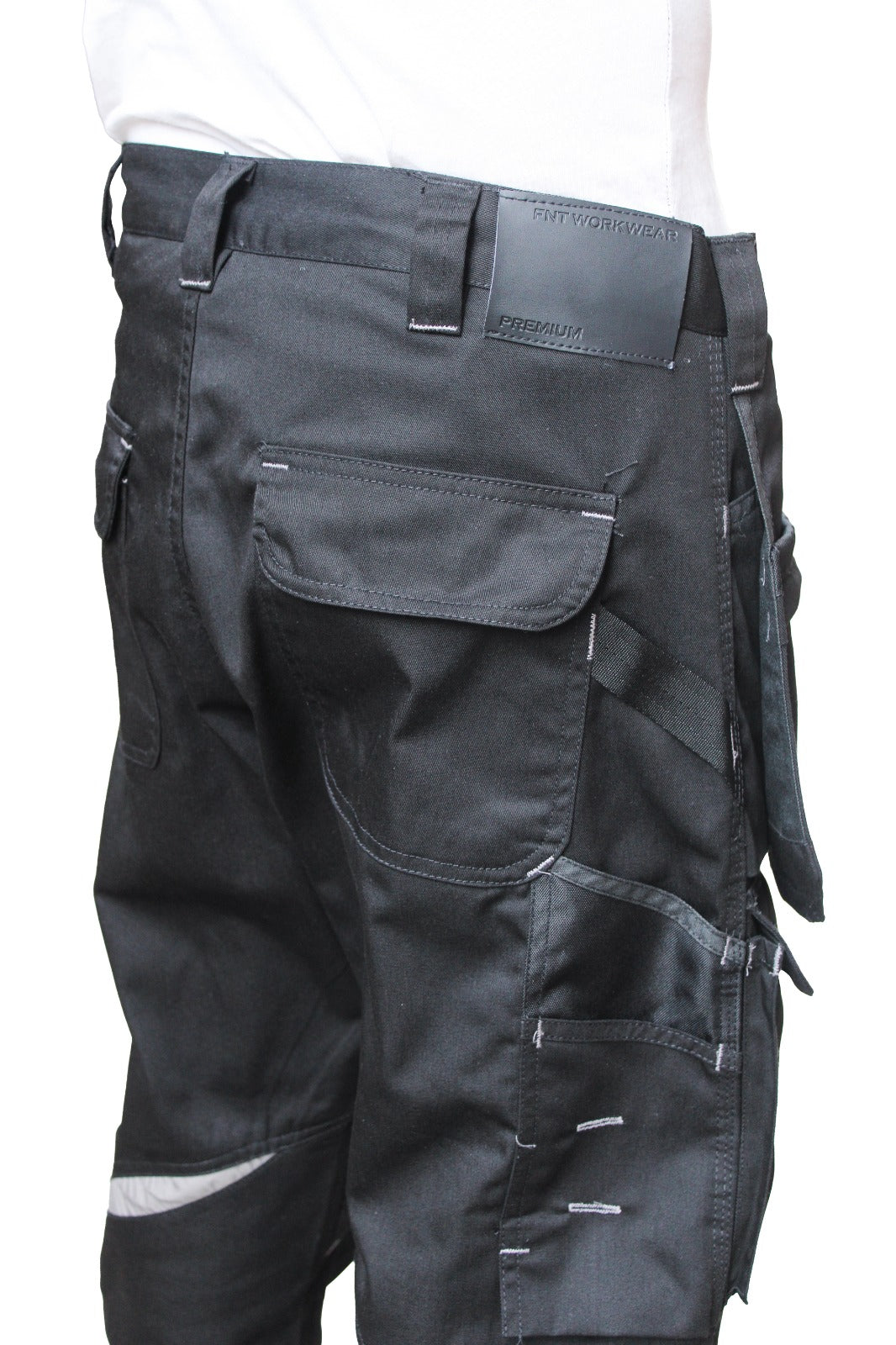 Heavy Duty Men's Multi Pockets Safety Cargo Work Trousers Work Pants  FNT Workwear - FNT WorkWear