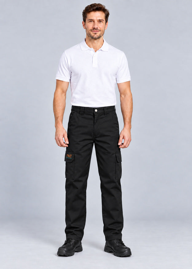 Men’s Multi Pocket Cargo Combat Work Trousers – FNT 205