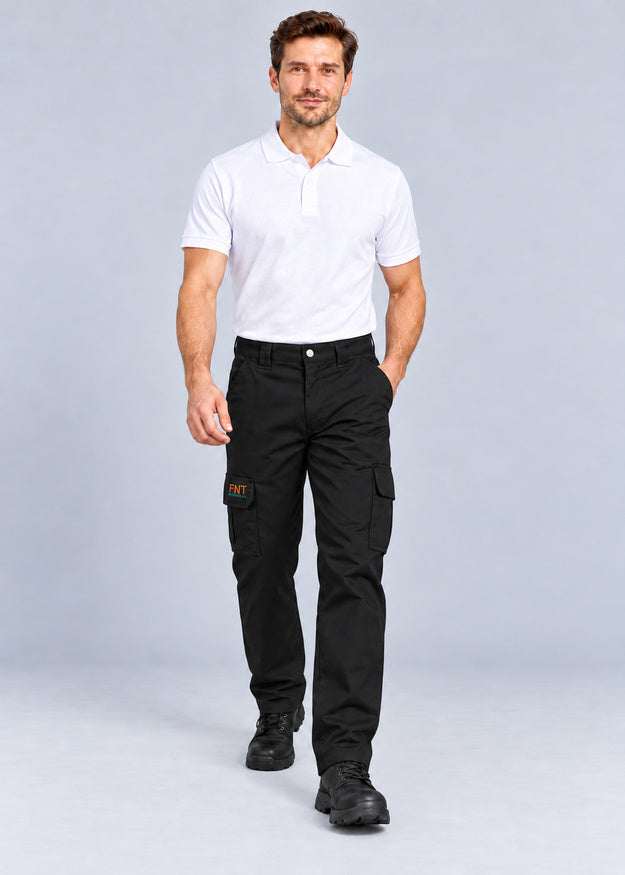 Men’s Multi Pocket Cargo Combat Work Trousers – FNT 205