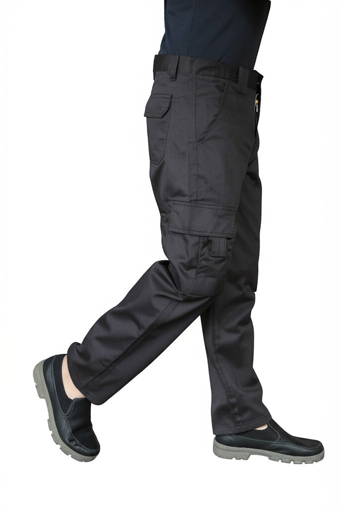 Men's Cargo Combat Work Trouser Multi Pocket Work Pants Size 28 to 56 - FNT WorkWear