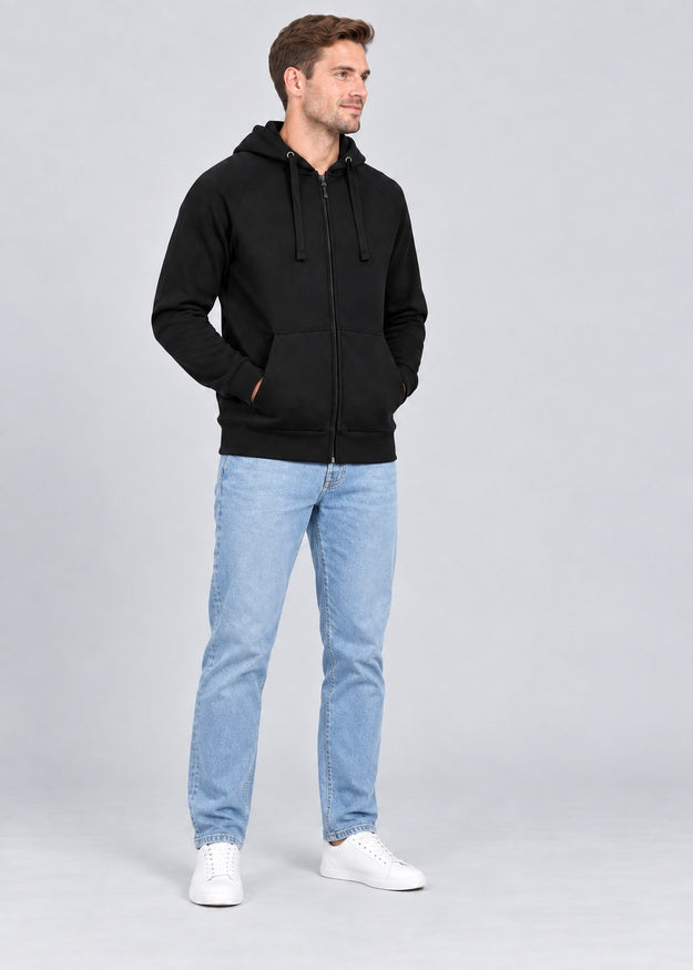Lucidbloom Unisex Zip Up Fleece Hoodie – MLT 007