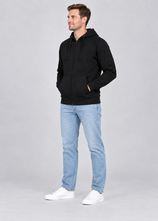 Lucidbloom Unisex Zip Up Fleece Hoodie – MLT 007