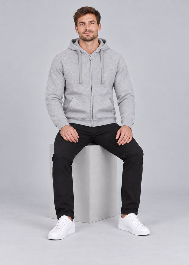 Lucidbloom Unisex Zip Up Fleece Hoodie – MLT 007