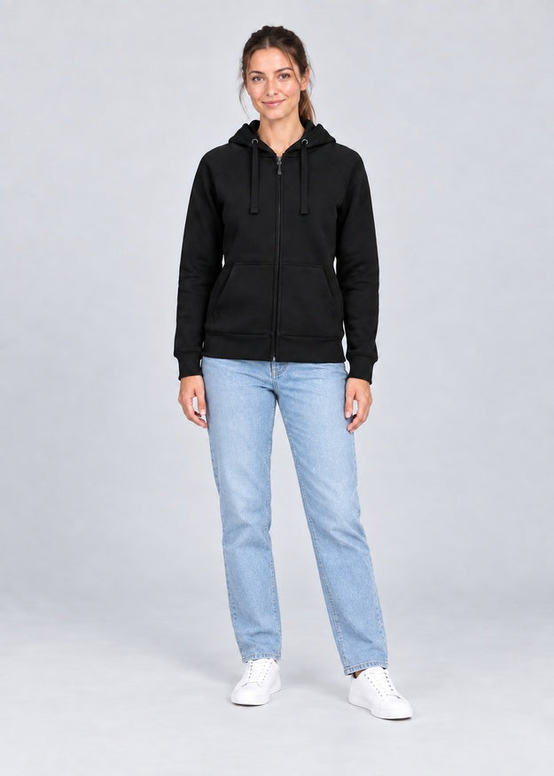Lucidbloom Unisex Zip Up Fleece Hoodie – MLT 007