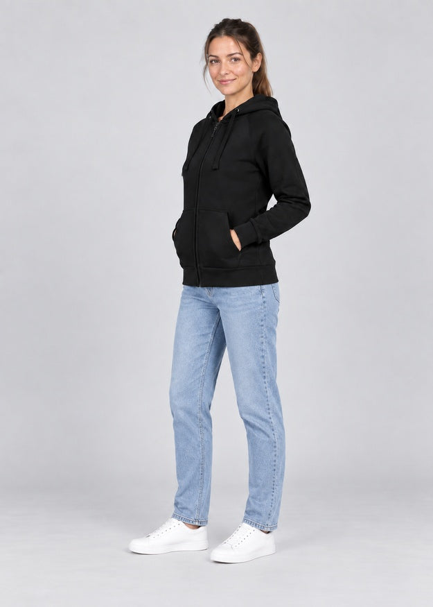 Lucidbloom Unisex Zip Up Fleece Hoodie – MLT 007