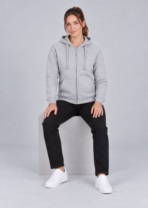 Lucidbloom Unisex Zip Up Fleece Hoodie – MLT 007