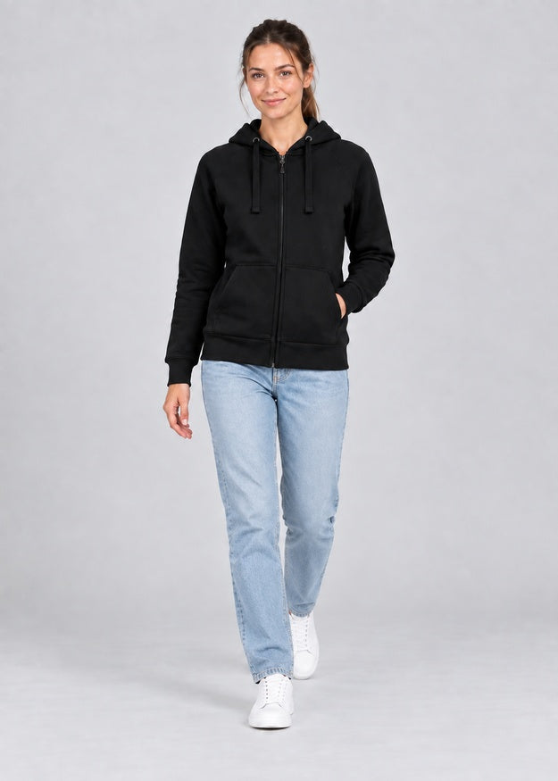 Lucidbloom Unisex Zip Up Fleece Hoodie – MLT 007